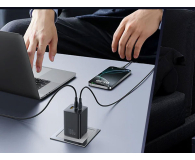 Baseus Ładowarka sieciowa EnerFill FE11 100W 2 x USB-C + USB-A - 1502071 - zdjęcie 4